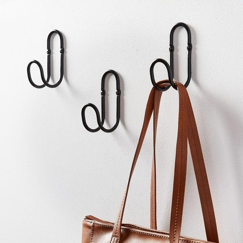 Loop Wall Hooks (Set of 3) west elm Australia